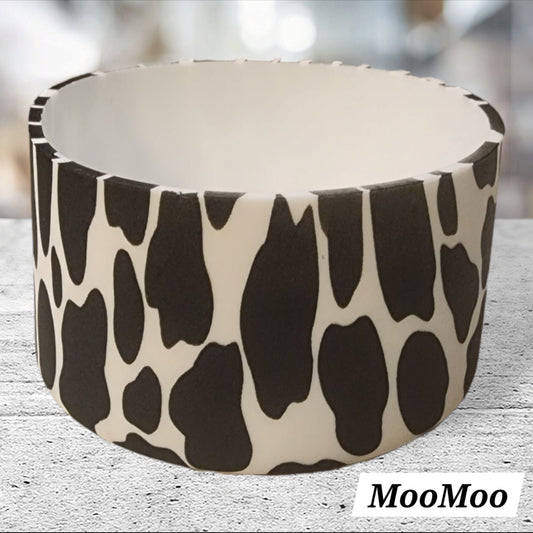 Moo Moo Cowhide Farmer Cowgirl Silicone Boot for Tumbler