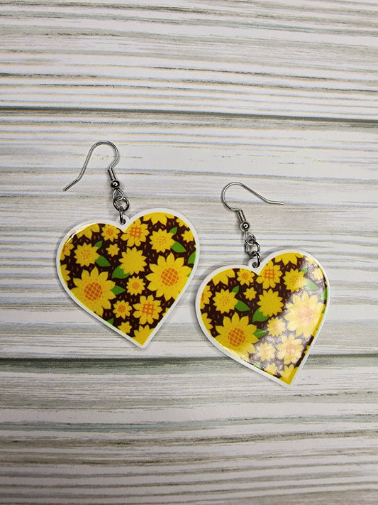 My Love For Sunflowers Earrings