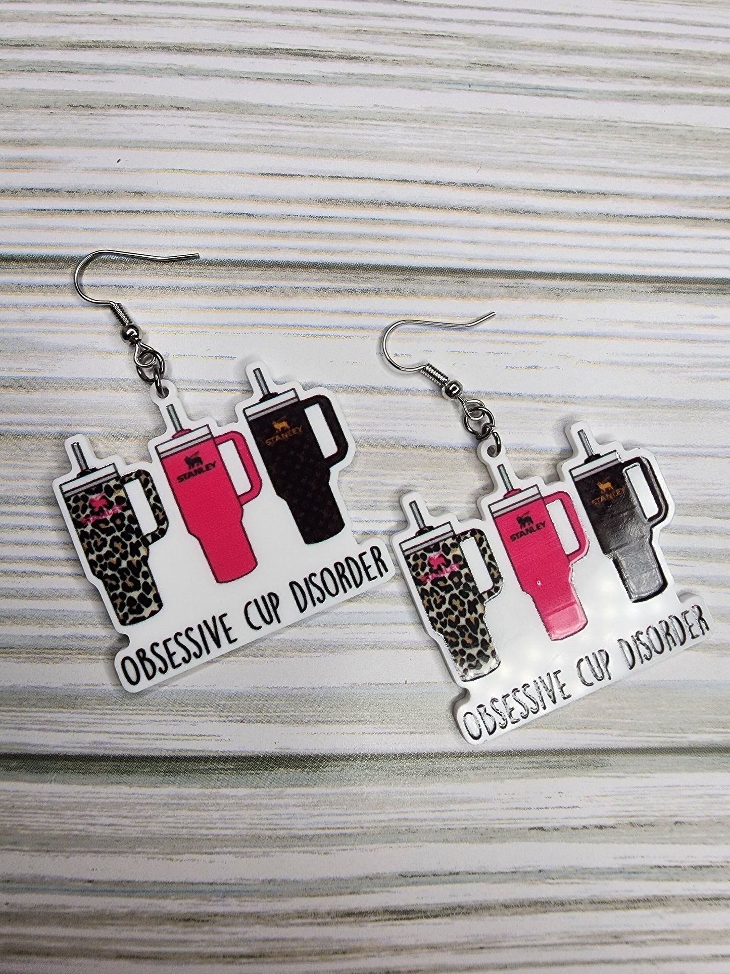 Cozy Coffee Cup Sweet & Funny Earrings You Choose