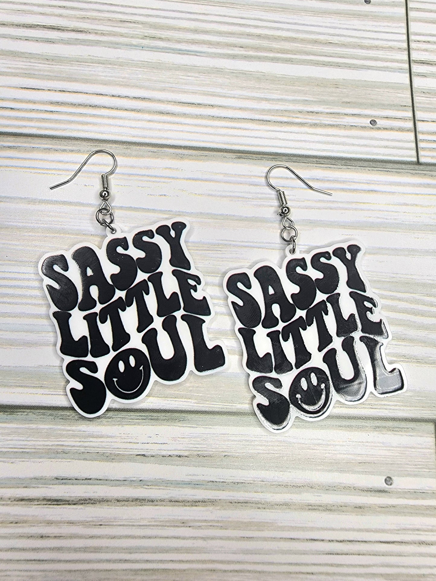 Quirky, Sarcastic & Funny Quotes Earrings You Choose