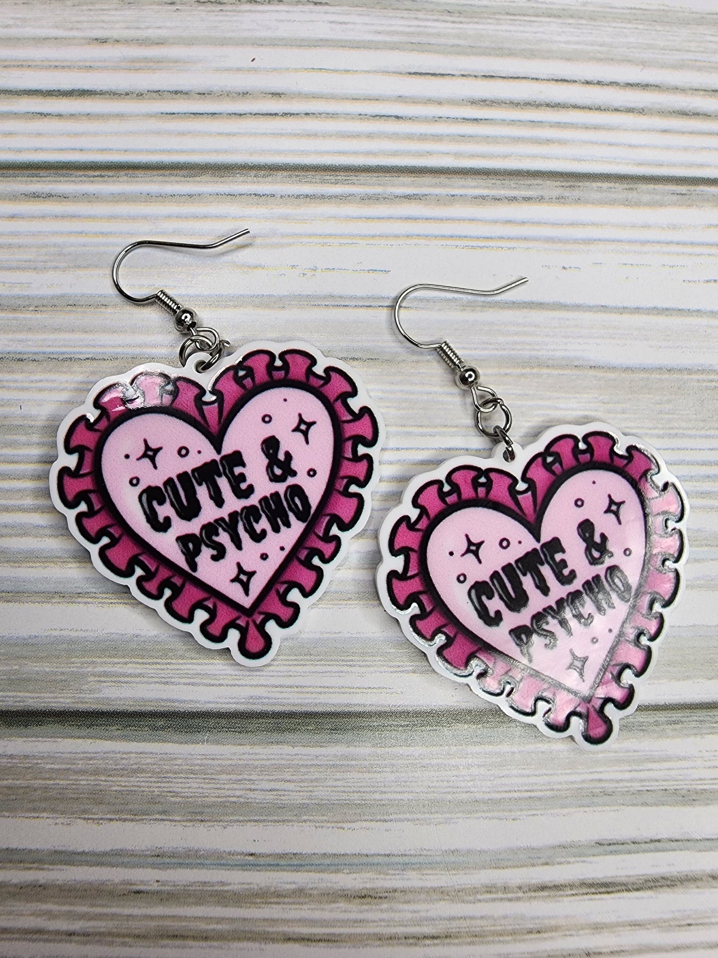 Funny, Sarcastic & Quirky Quote Earrings You Choose