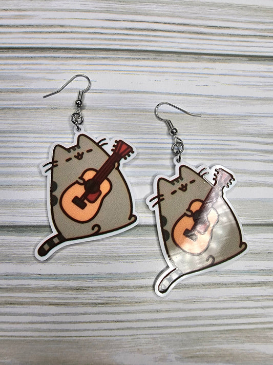 Cute Kitty Cat Earrings You Choose