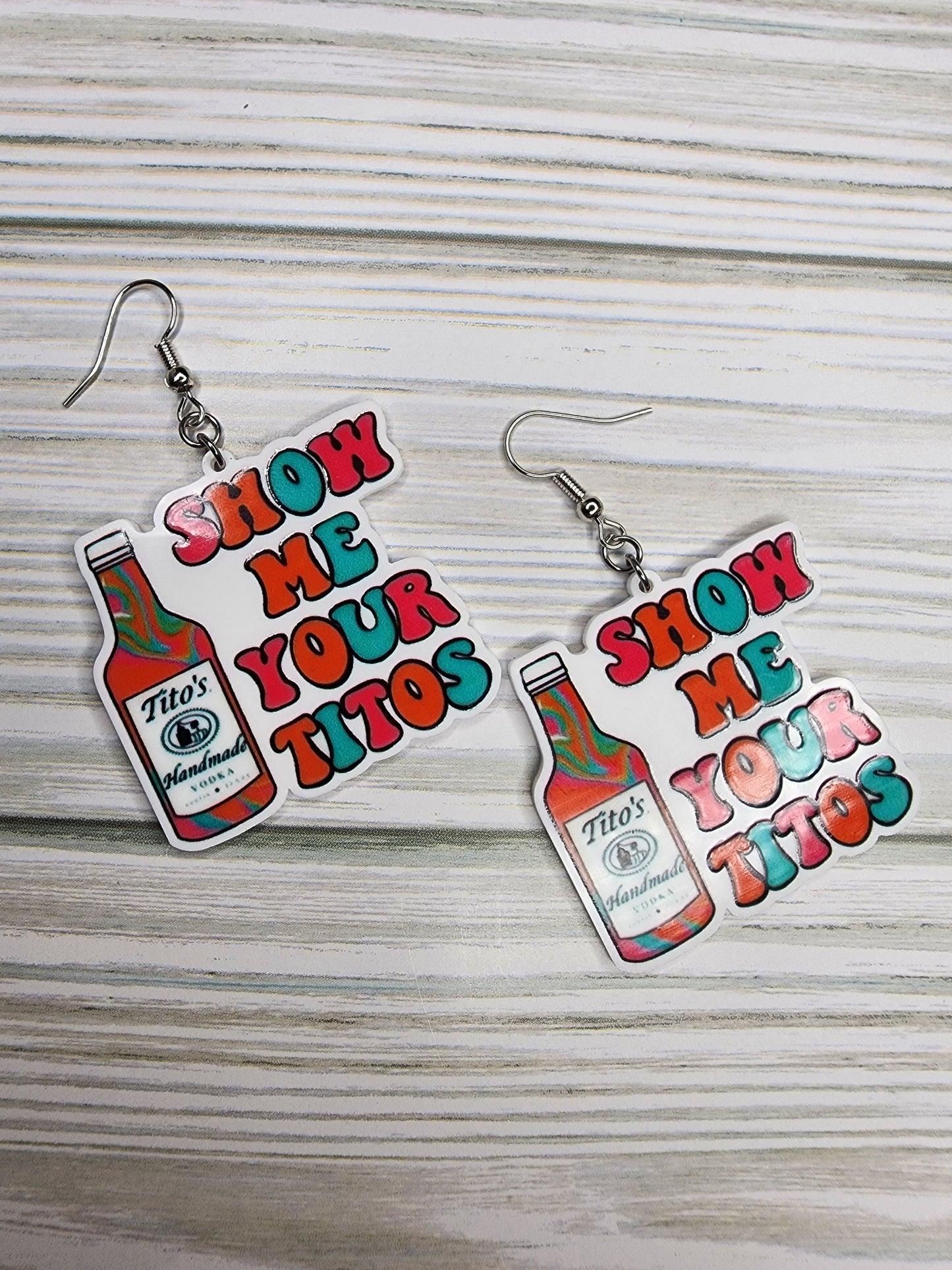 Quirky, Sarcastic & Funny Quotes Earrings You Choose