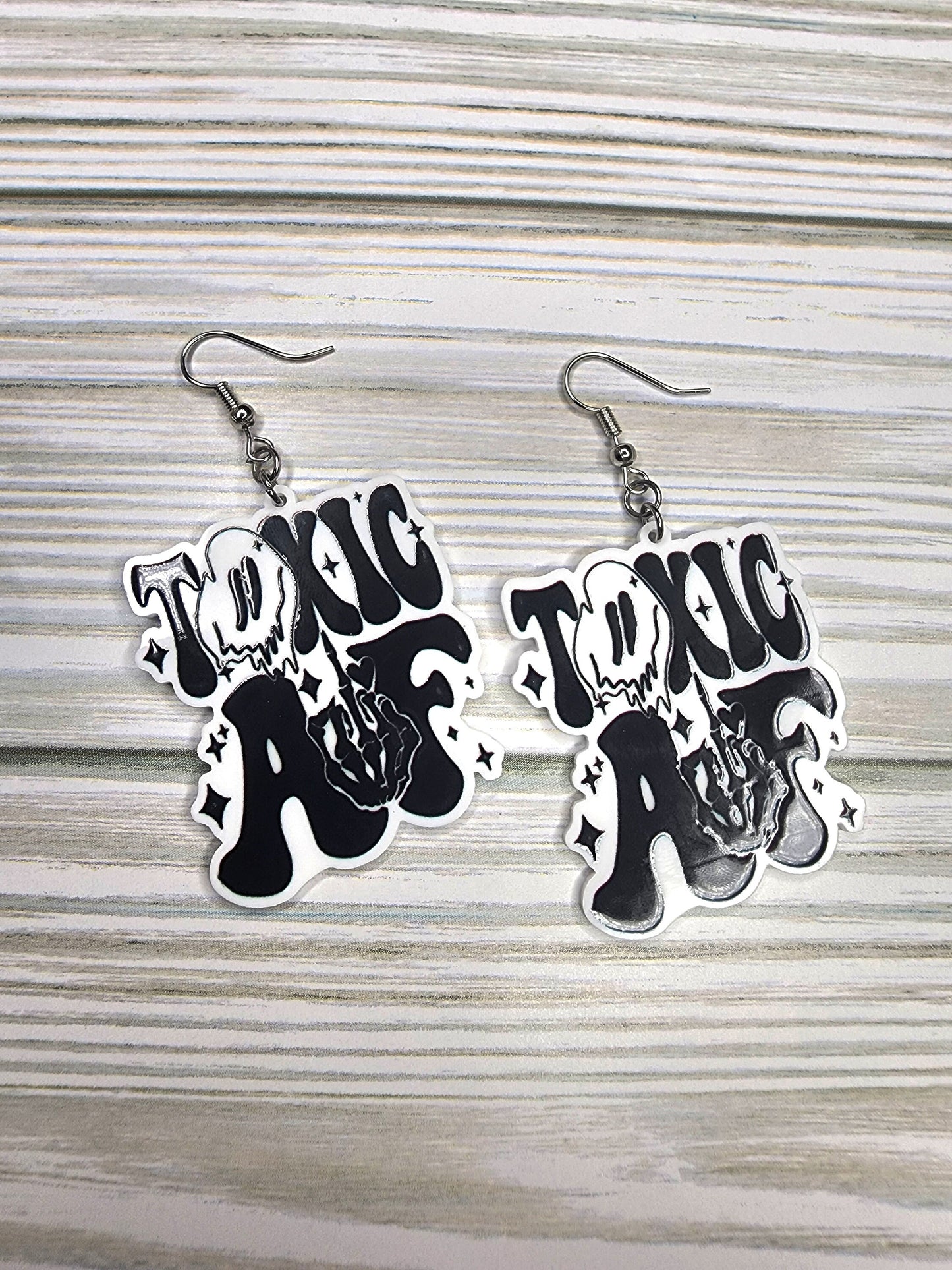 Quirky, Sarcastic & Funny Quotes Earrings You Choose