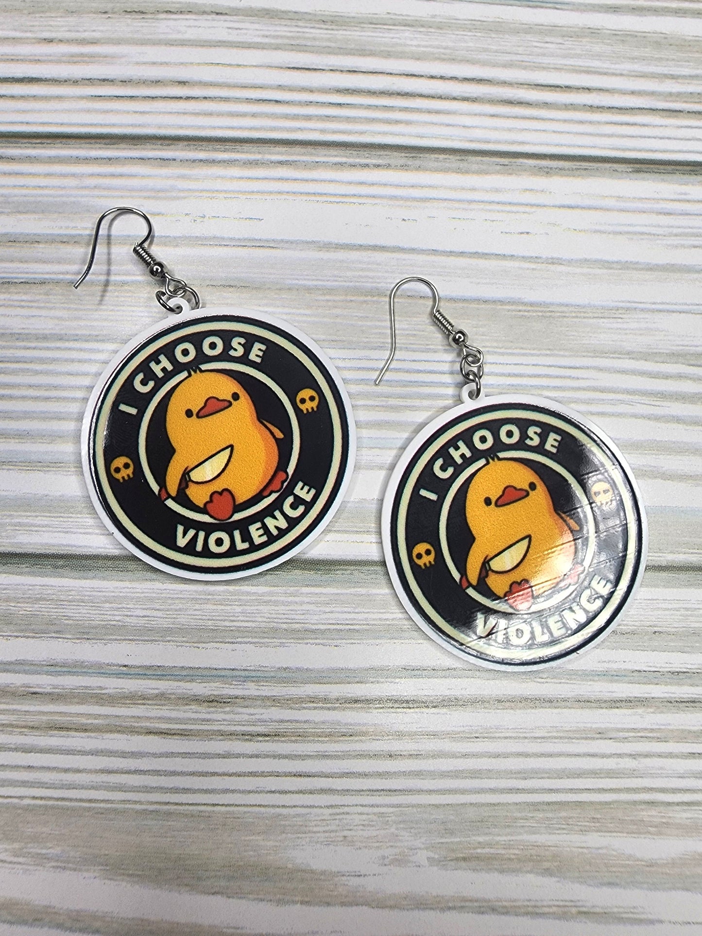 Funny, Sarcastic & Quirky Quote Earrings You Choose