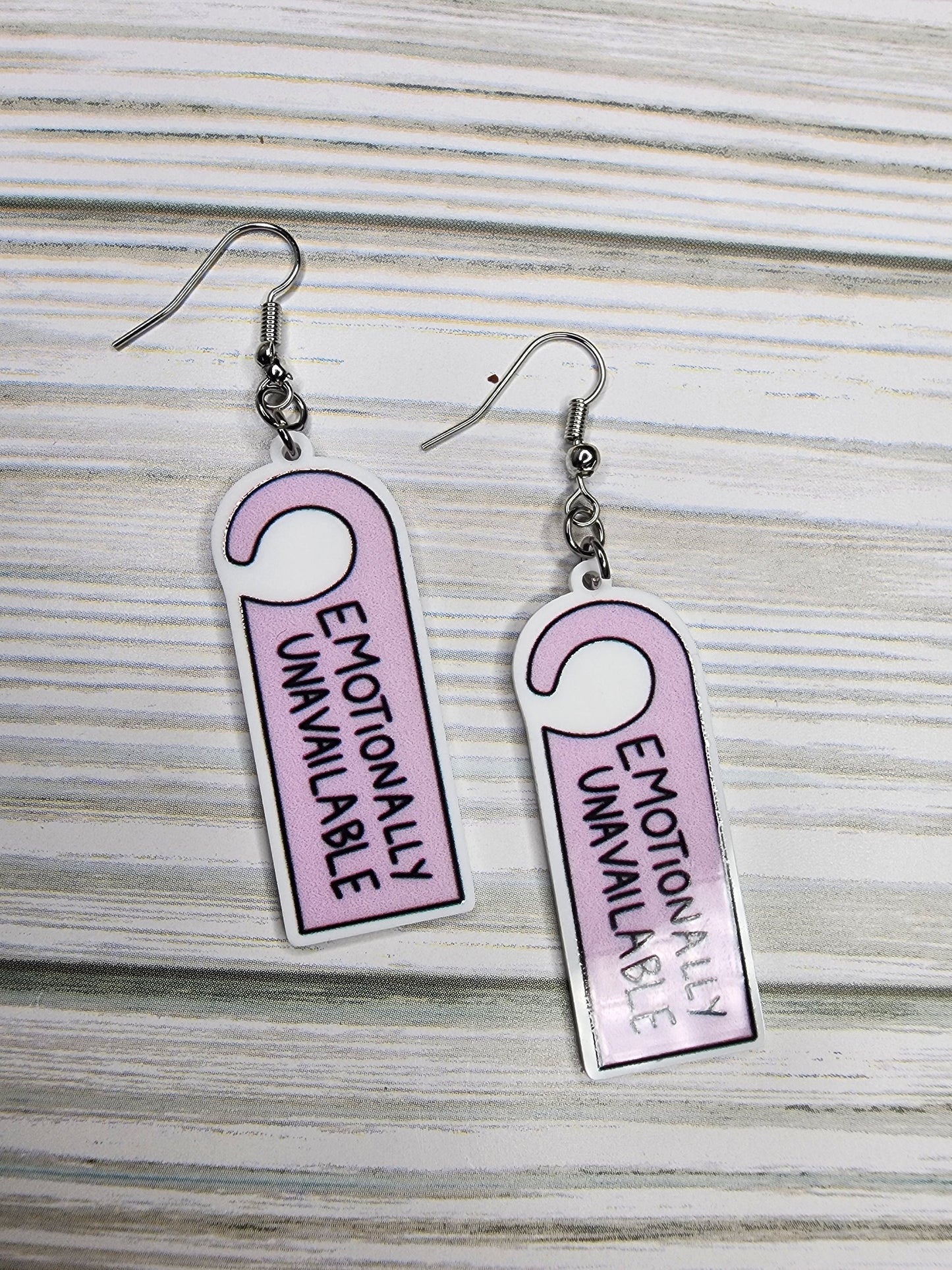 Funny, Sarcastic & Quirky Quote Earrings You Choose