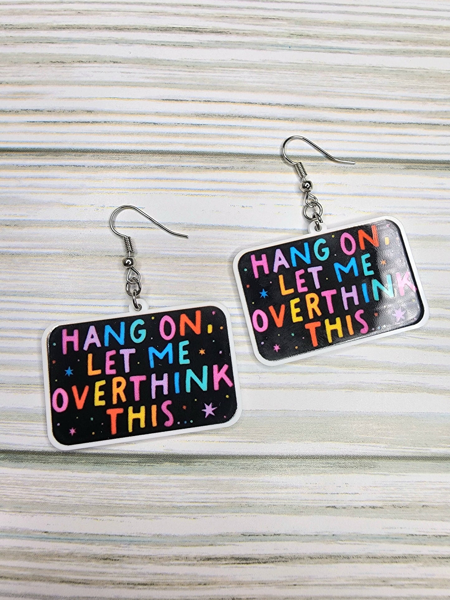 Funny, Sarcastic & Quirky Quote Earrings You Choose