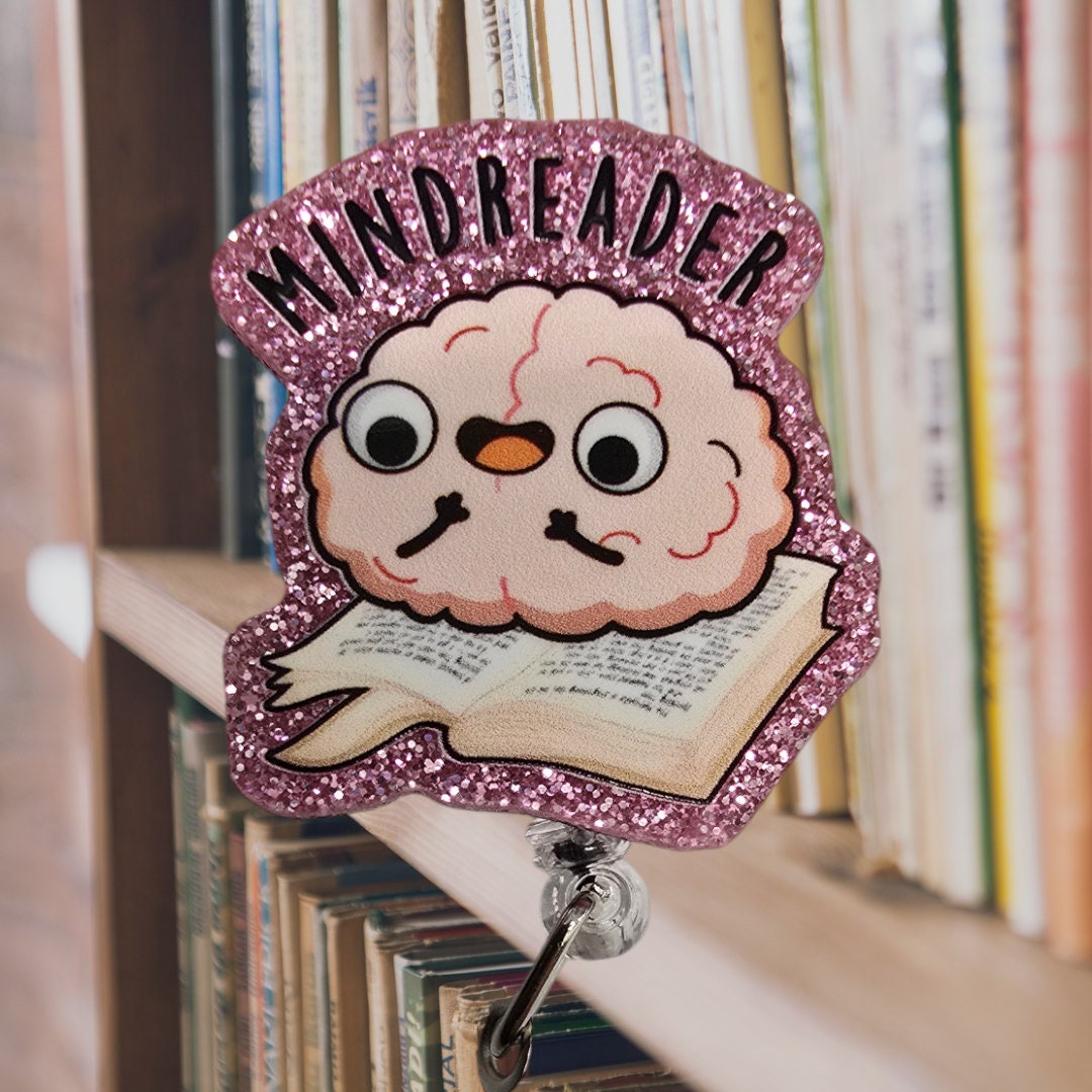 Mind Reader Retractable Badge Reel Work ID