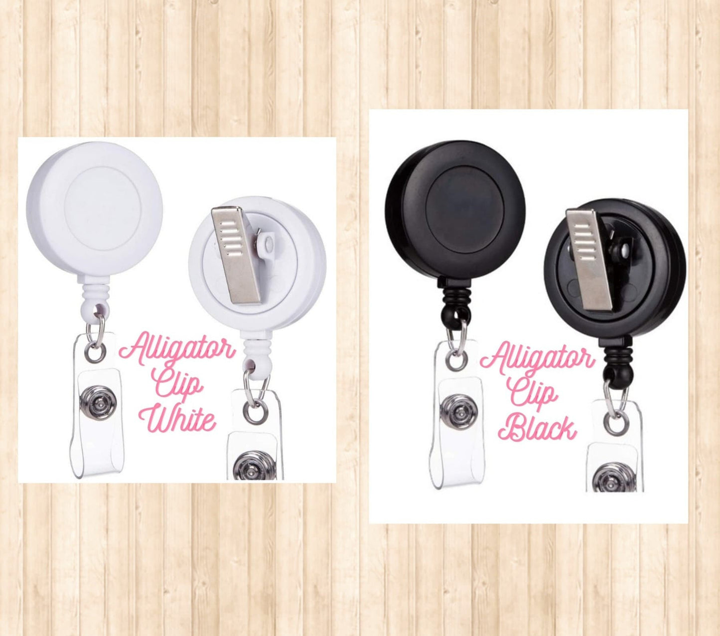 Haters Wanted Retractable Badge Reel Work ID