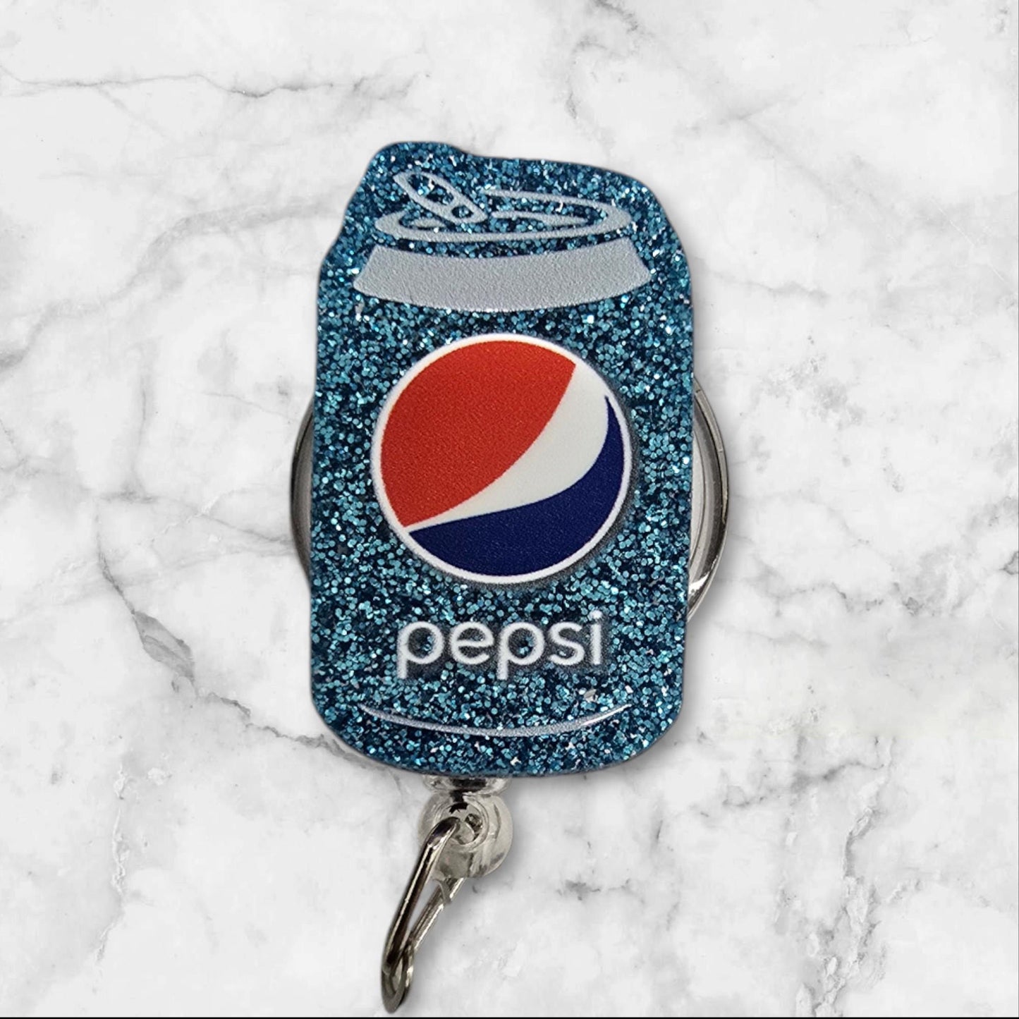 Thirst Quencher My Love Of Soda Pop Retractable Badge Reel Work ID