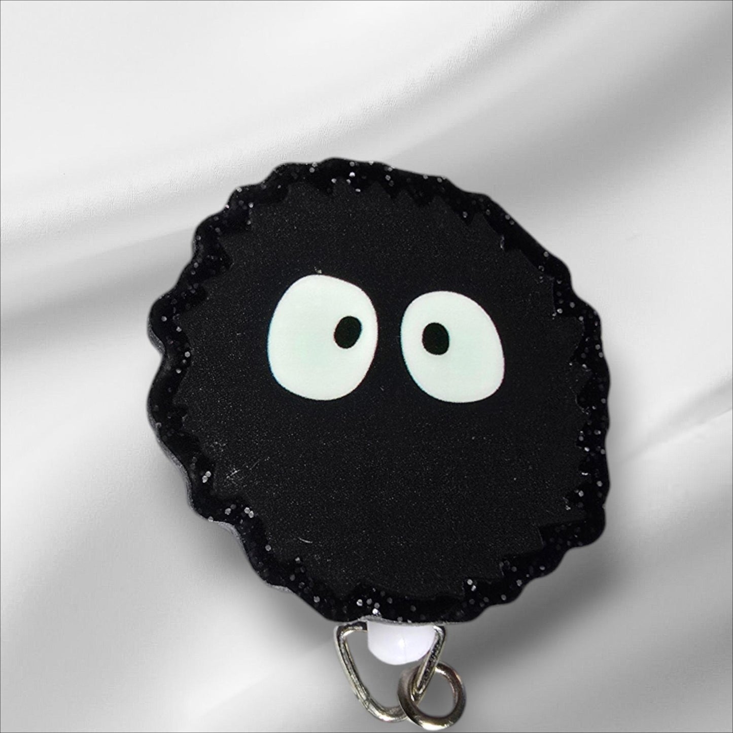 Super Cute Dust Bunny Retractable Badge Reel Work ID